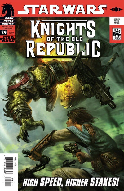 Обложка выпуска #39 Knights of the Old Republic 39, 18 мар 2009.