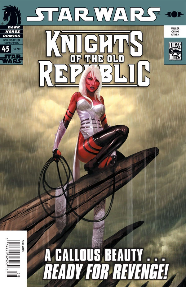 Обложка выпуска #45 Knights of the Old Republic 45, 16 сен 2009.