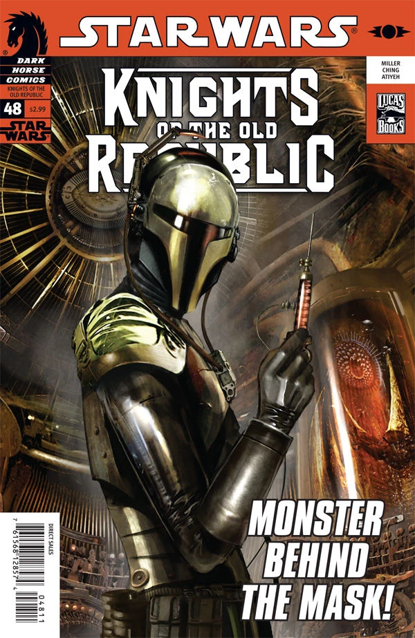 Обложка выпуска #48 Knights of the Old Republic 48, 23 дек 2009.