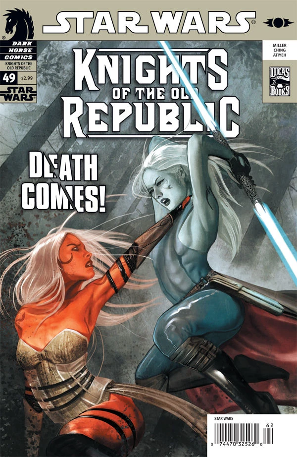 Обложка выпуска #49 Knights of the Old Republic 49, 20 янв 2010.