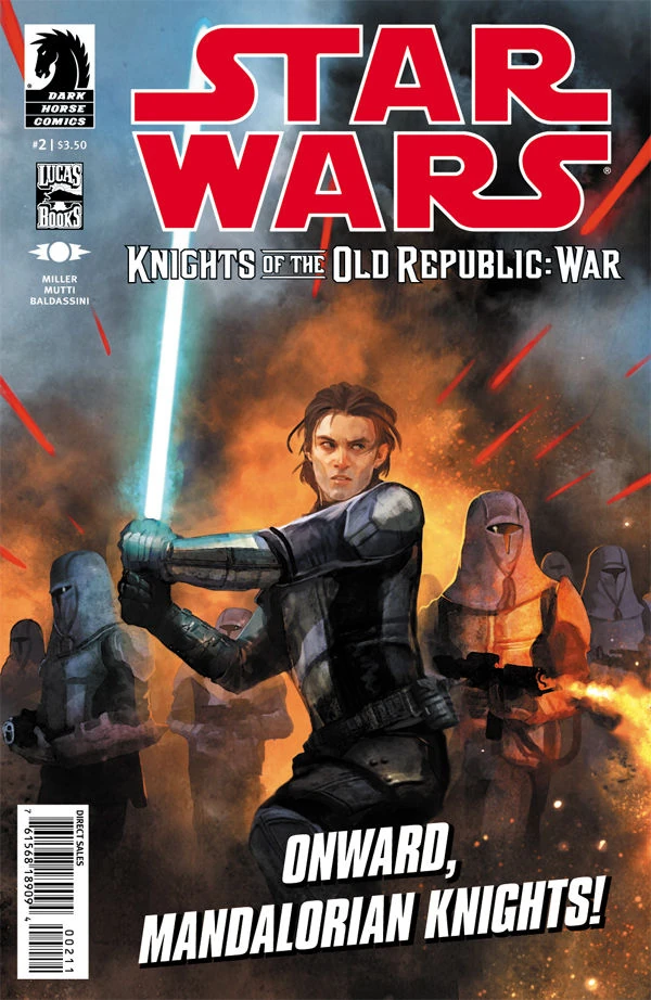 Обложка выпуска #2 Knights of the Old Republic: War 2, 8 фев 2012.
