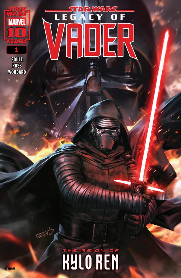 Обложка выпуска #1 Legacy of Vader 1, 5 фев 2025.
