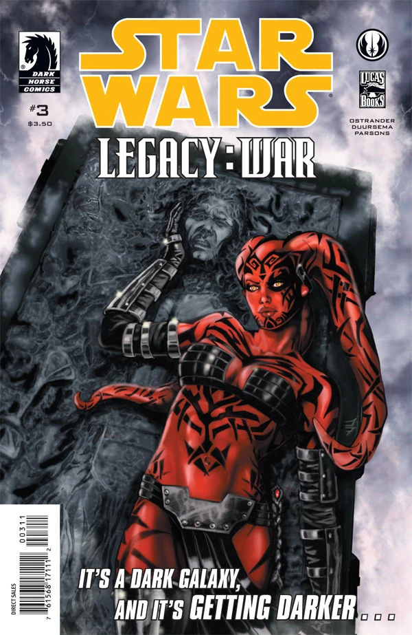 Обложка выпуска #3 Legacy — War 3, 23 фев 2011.