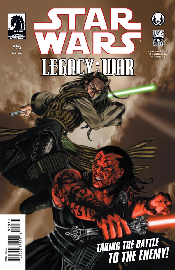 Обложка выпуска #5 Legacy — War 5, 27 апр 2011.