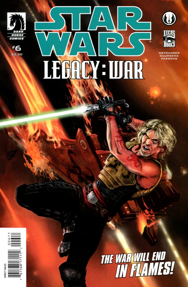 Обложка выпуска #6 Legacy — War 6, 25 май 2011.