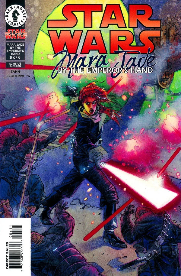 Обложка выпуска #6 Mara Jade – By the Emperor's Hand 6, 3 фев 1999.