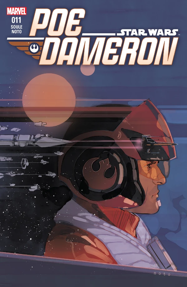 Обложка выпуска #11 Poe Dameron 11, 15 фев 2017.