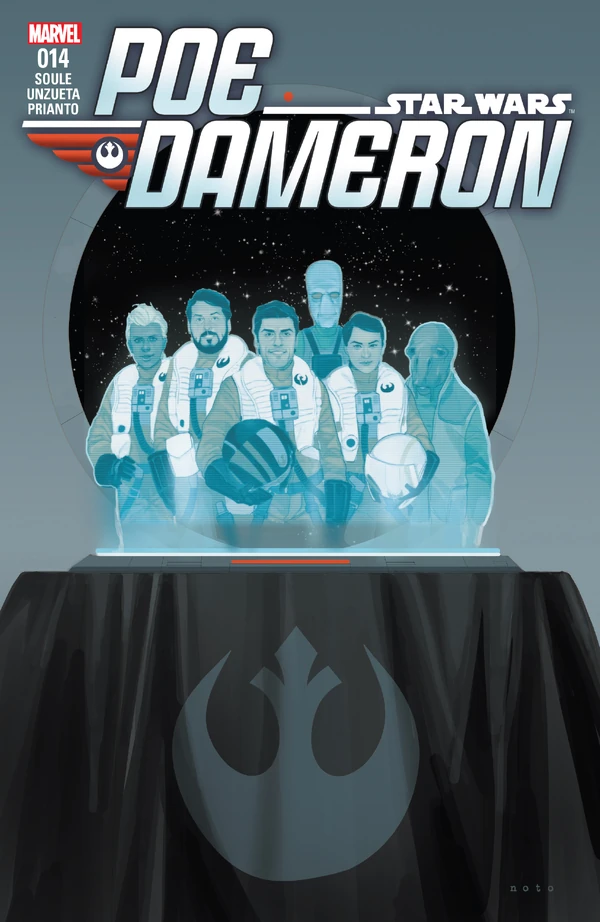 Обложка выпуска #14 Poe Dameron 14, 3 май 2017.