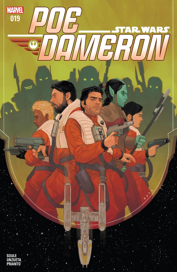 Обложка выпуска #19 Poe Dameron 19, 20 сен 2017.