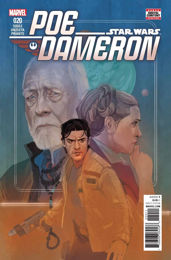 Обложка выпуска #20 Poe Dameron 20, 18 окт 2017.
