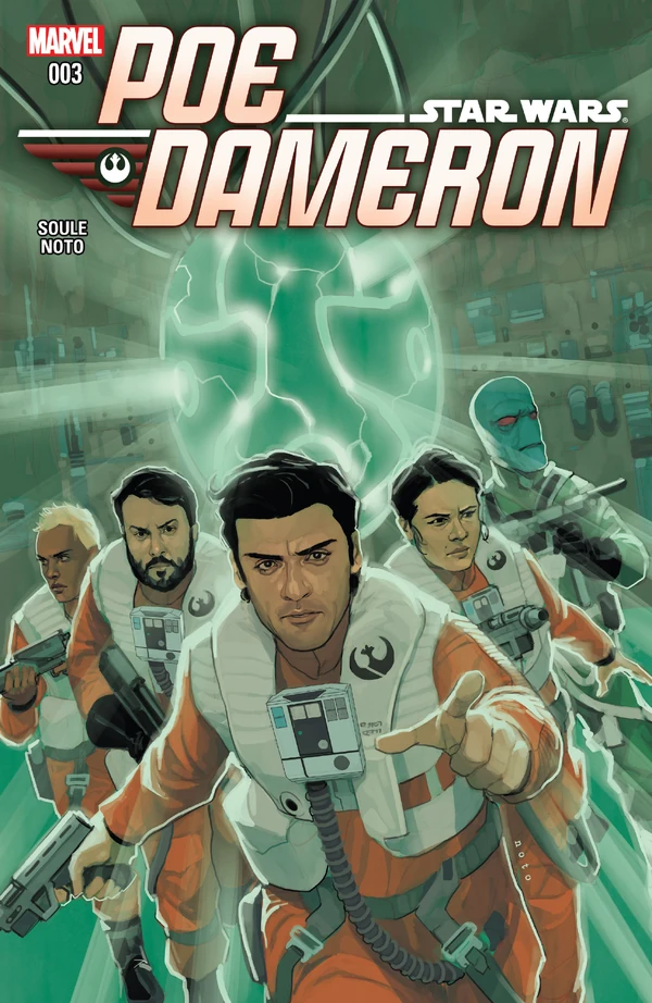 Обложка выпуска #3 Poe Dameron 3, 8 июн 2016.