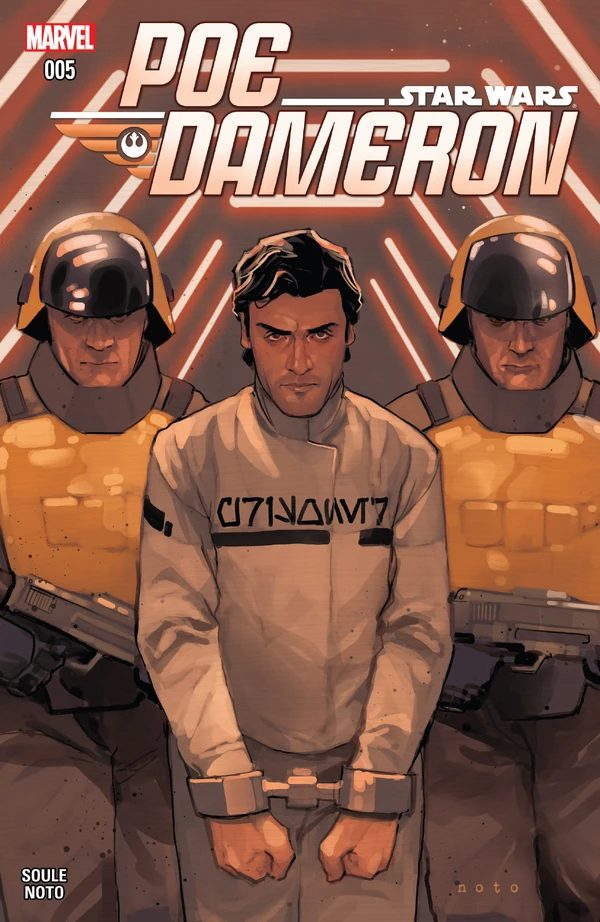 Обложка выпуска #5 Poe Dameron 5, 17 авг 2016.