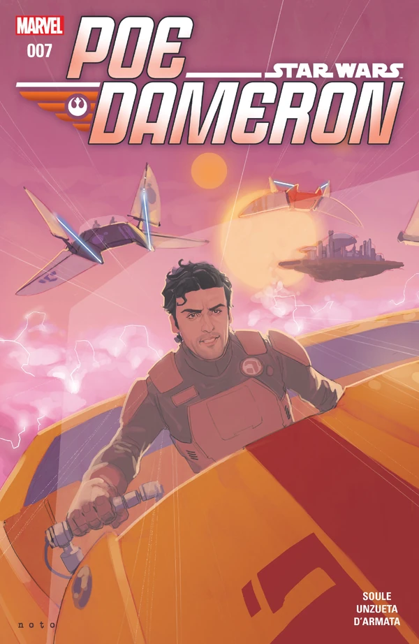 Обложка выпуска #7 Poe Dameron 7, 26 окт 2016.