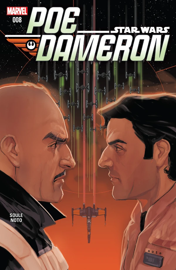 Обложка выпуска #8 Poe Dameron 8, 9 ноя 2016.