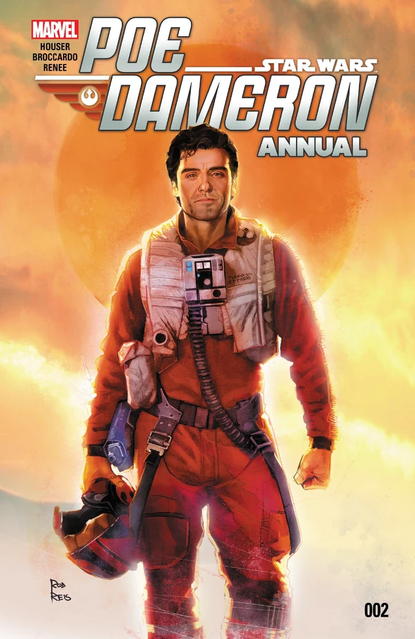 Обложка выпуска #2 Poe Dameron Annual 2, 29 авг 2018.