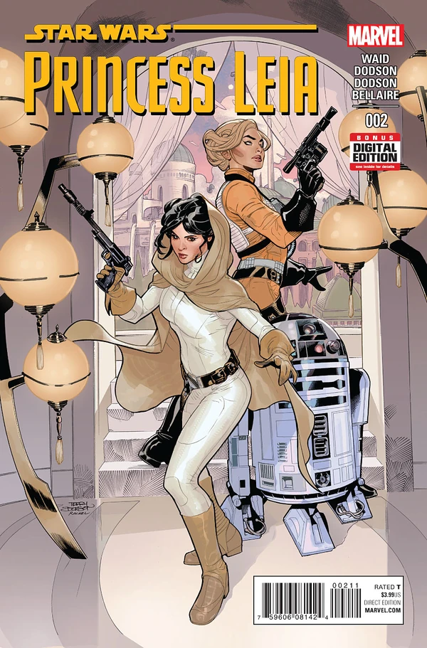 Обложка выпуска #2 Princess Leia 2, 18 мар 2015.
