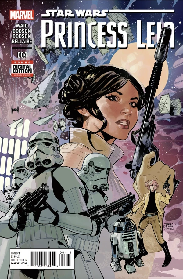 Обложка выпуска #4 Princess Leia 4, 3 июн 2015.