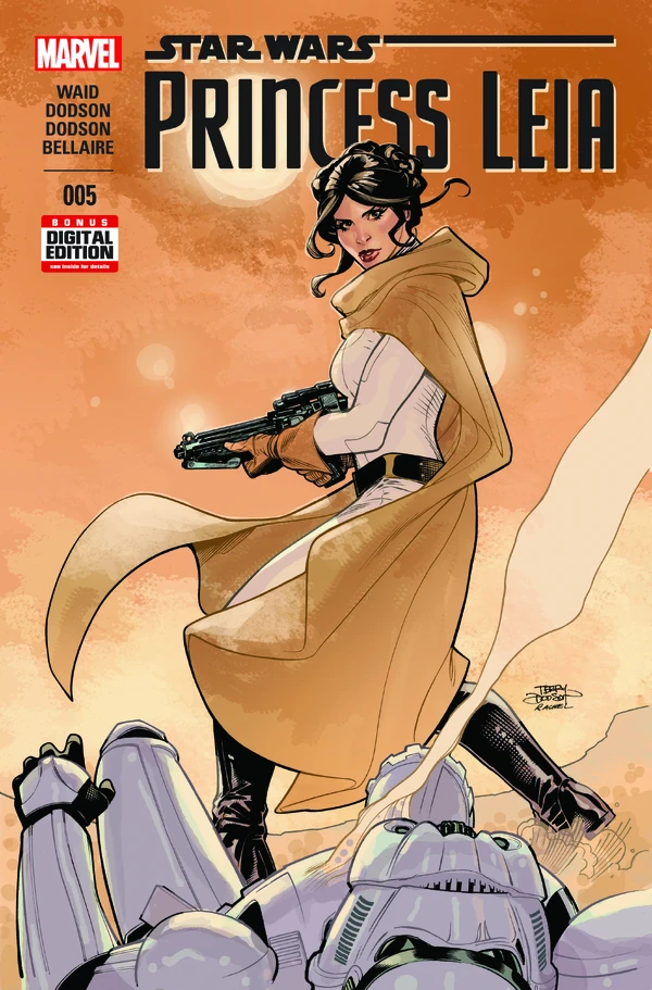 Обложка выпуска #5 Princess Leia 5, 1 июл 2015.