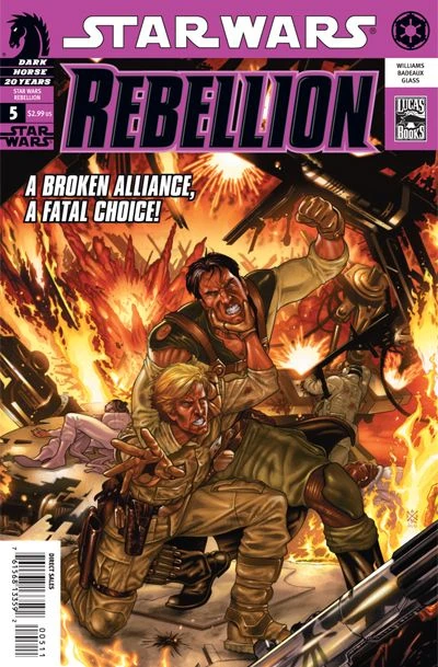 Обложка выпуска #5 Rebellion 5, 6 дек 2006.