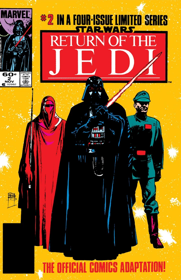 Обложка выпуска #2 Return of the Jedi 2, авг 1983.