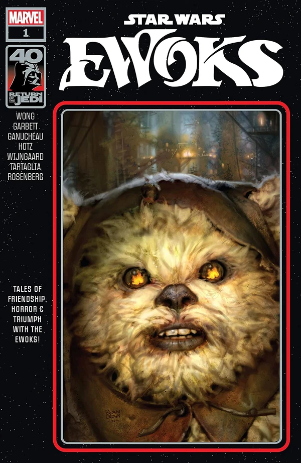 Обложка выпуска #1 Return of the Jedi – Ewoks 1, 12 апр 2023.