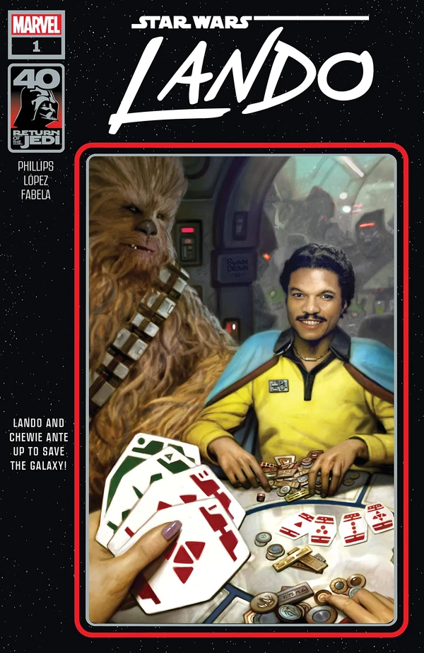 Обложка выпуска #1 Return of the Jedi – Lando 1, 3 май 2023.