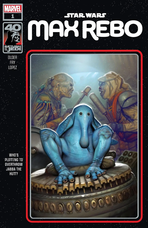 Обложка выпуска #1 Return of the Jedi – Max Rebo 1, 9 авг 2023.