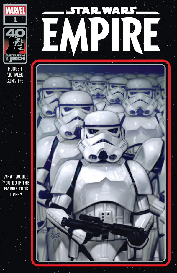 Обложка выпуска #1 Return of the Jedi – The Empire 1, 7 июн 2023.