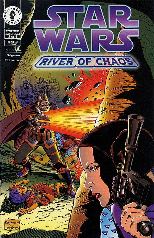 Обложка выпуска #3 River of Chaos 3, 19 сен 1995.