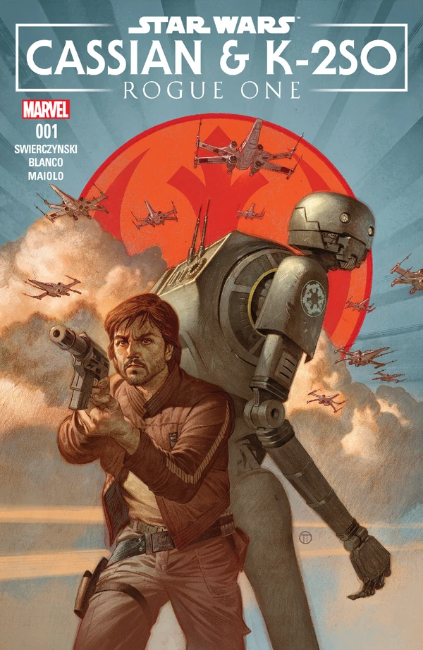 Обложка выпуска #1 Rogue One - Cassian & K-2SO Special 1, 9 авг 2017.
