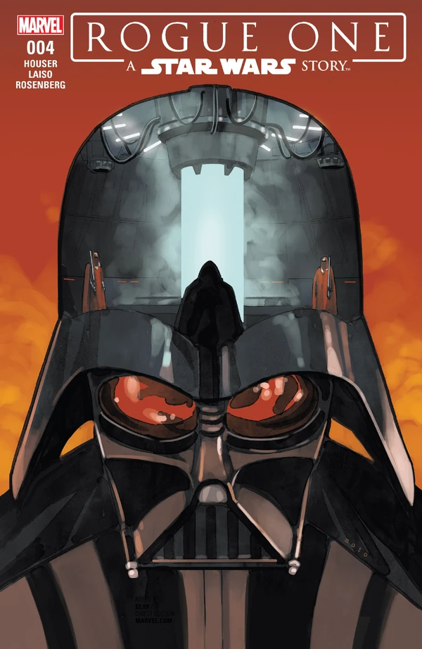 Обложка выпуска #4 Rogue One Adaptation 4, 5 июл 2017.