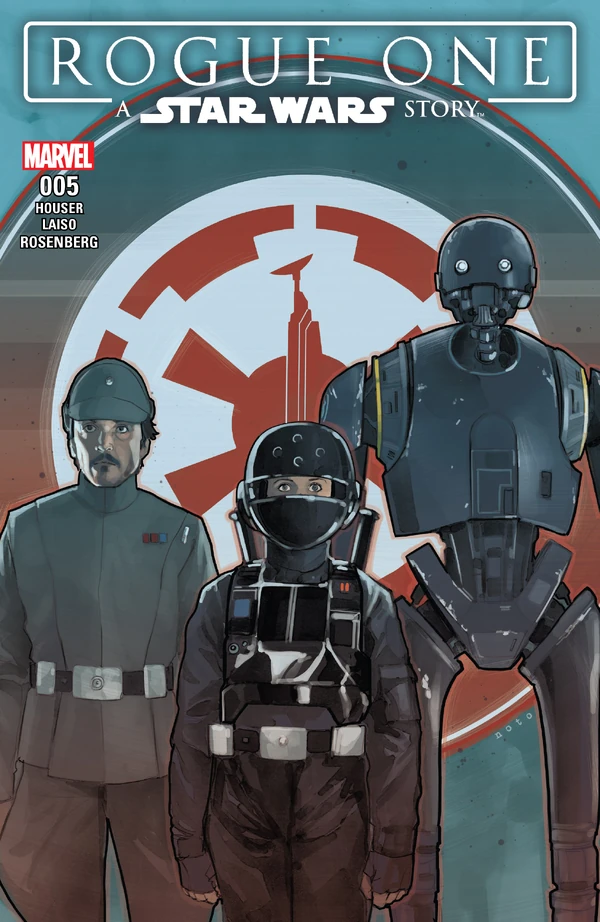 Обложка выпуска #5 Rogue One Adaptation 5, 2 авг 2017.
