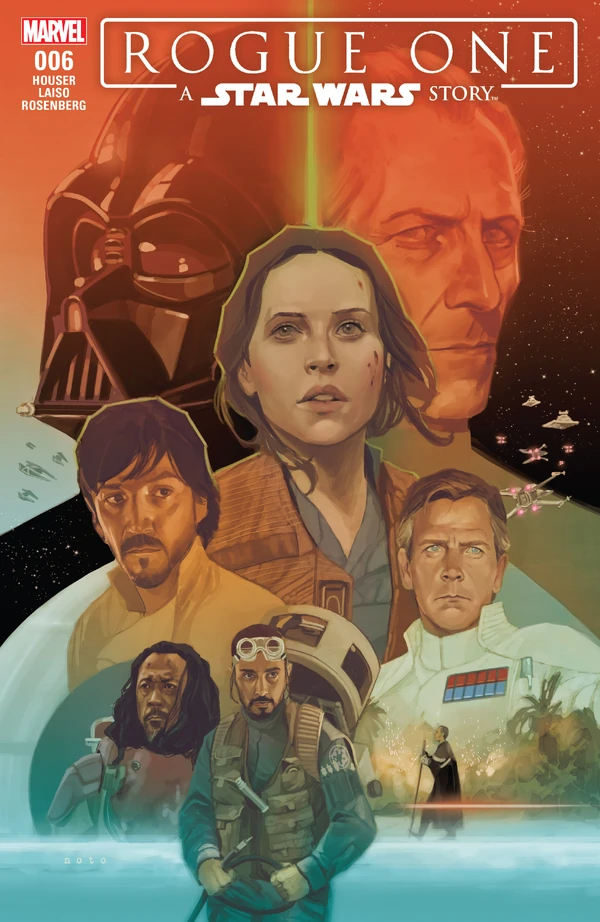 Обложка выпуска #6 Rogue One Adaptation 6, 6 сен 2017.