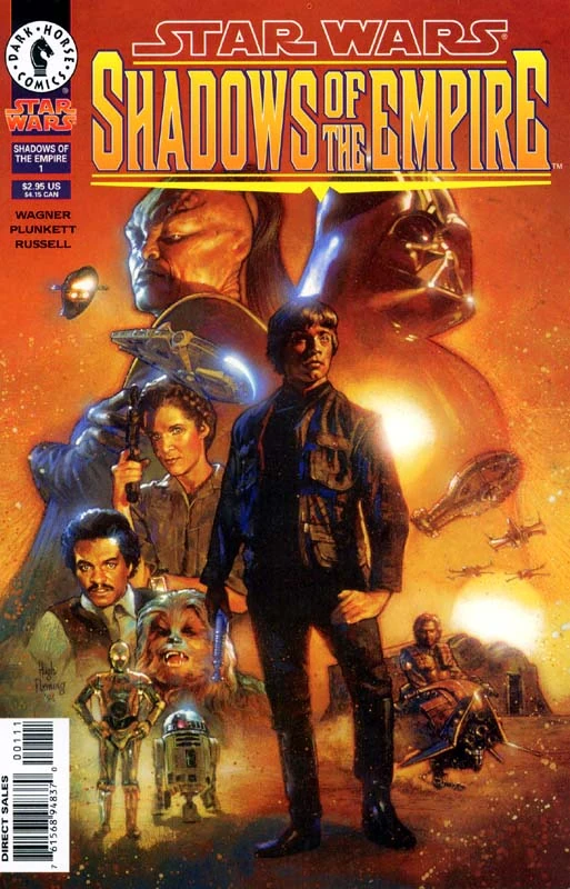Обложка выпуска #1 Shadows of the Empire 1, May 7, 1996 April 15, 2015.