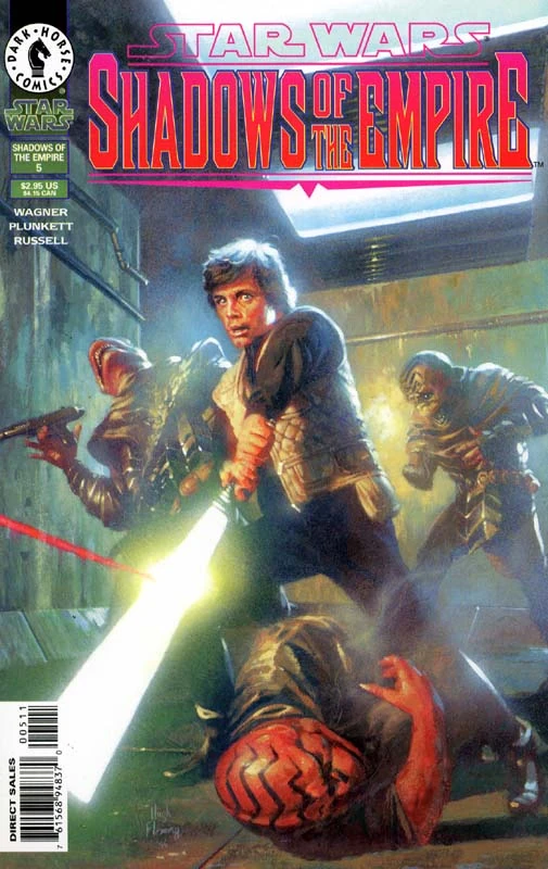 Обложка выпуска #5 Shadows of the Empire 5, 4 сен 1996.