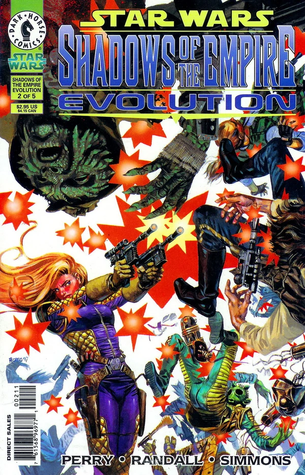 Обложка выпуска #2 Shadows of the Empire: Evolution 2, 11 мар 1998.