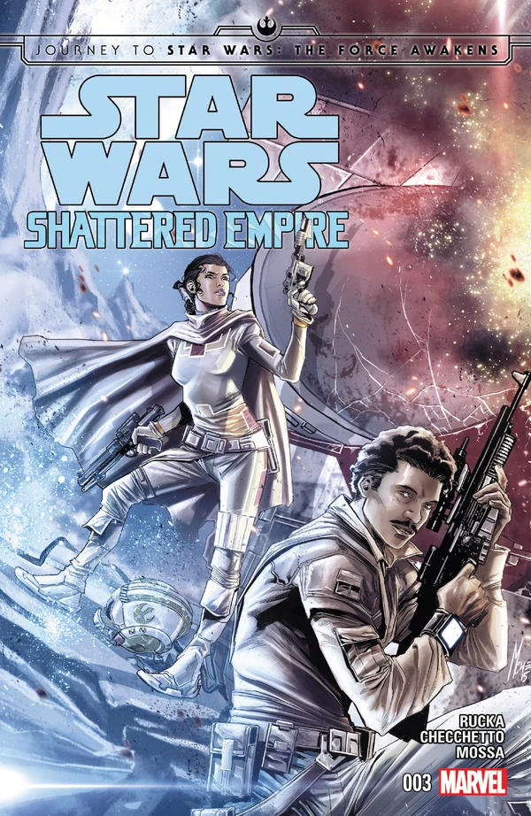 Обложка выпуска #3 Shattered Empire 3, 14 окт 2015.