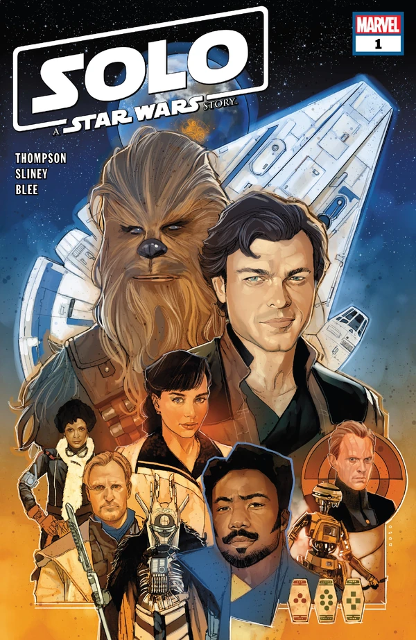 Обложка выпуска #1 Solo: A Star Wars Story Adaptation 1, 10 окт 2018.