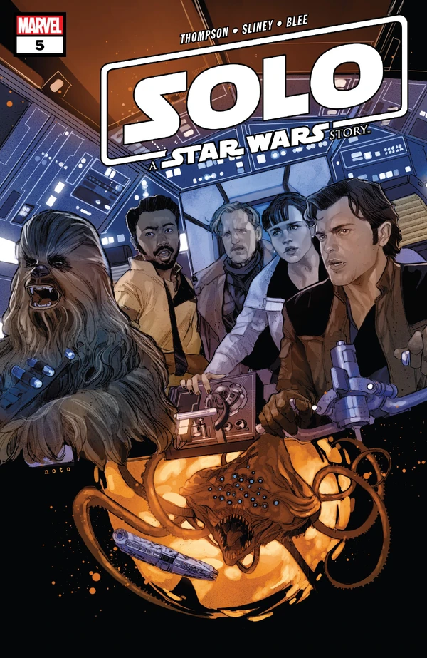 Обложка выпуска #5 Solo: A Star Wars Story Adaptation 5, 20 фев 2019.