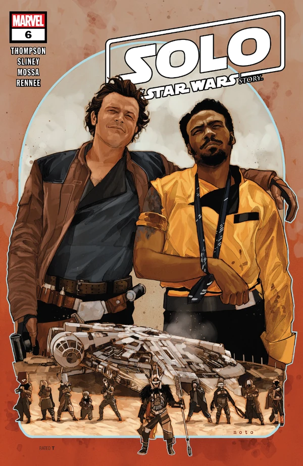 Обложка выпуска #6 Solo: A Star Wars Story Adaptation 6, 20 мар 2019.