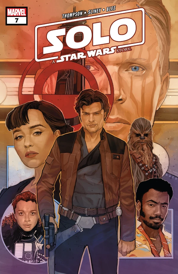 Обложка выпуска #7 Solo: A Star Wars Story Adaptation 7, 3 апр 2019.
