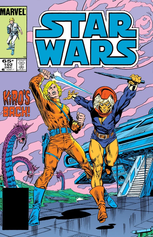 Обложка выпуска #102 Star Wars 102, 17 сен 1985.
