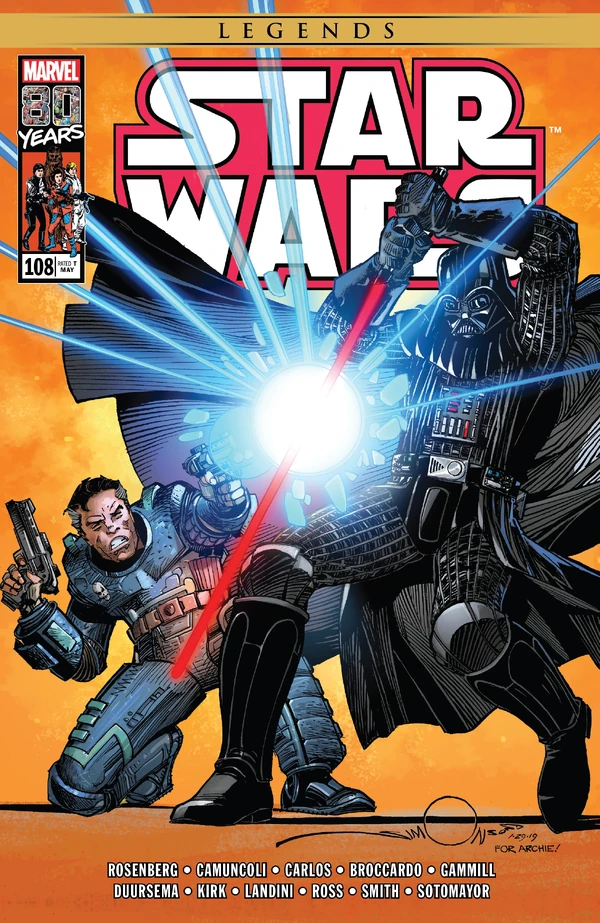 Обложка выпуска #108 Star Wars 108, 29 май 2019.
