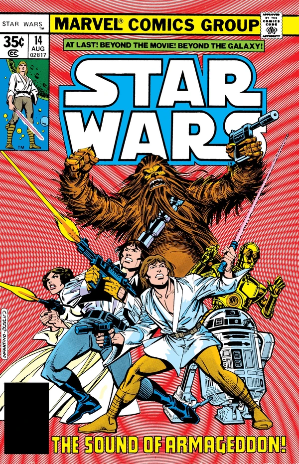 Обложка выпуска #14 Star Wars 14, 9 май 1978.