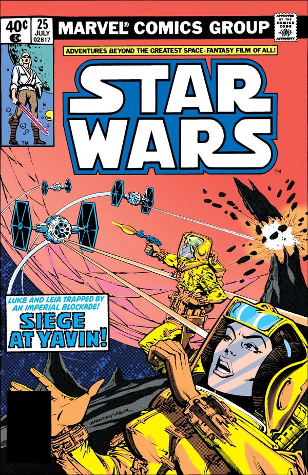 Обложка выпуска #25 Star Wars 25, 24 апр 1979.