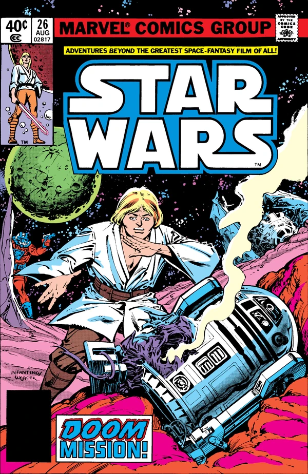 Обложка выпуска #26 Star Wars 26, 22 май 1979.