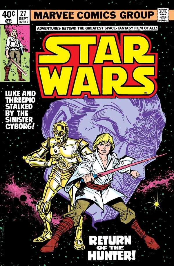 Обложка выпуска #27 Star Wars 27, 26 июн 1979.