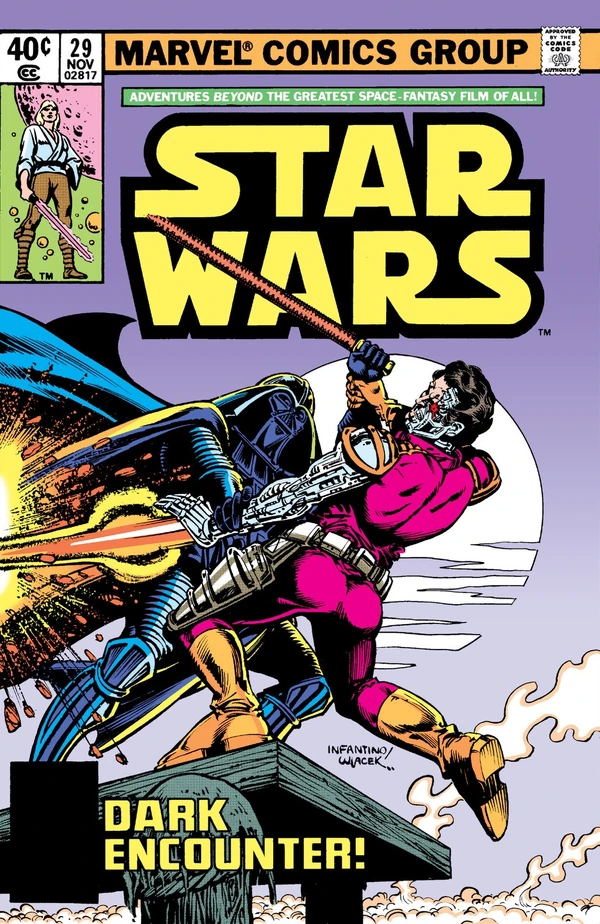 Обложка выпуска #29 Star Wars 29, 28 авг 1979.