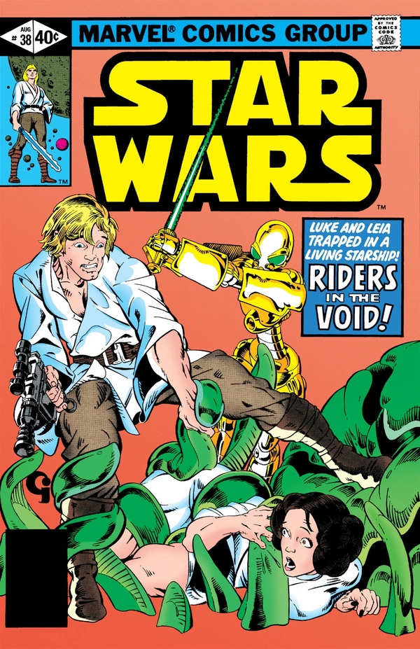 Обложка выпуска #38 Star Wars 38, 27 май 1980.