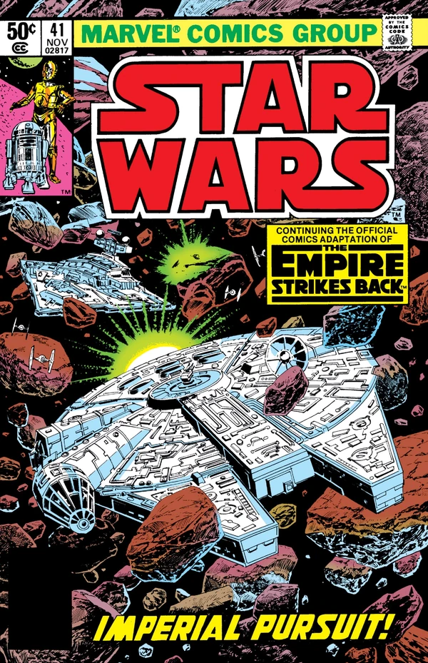 Обложка выпуска #41 Star Wars 41, 26 авг 1980.